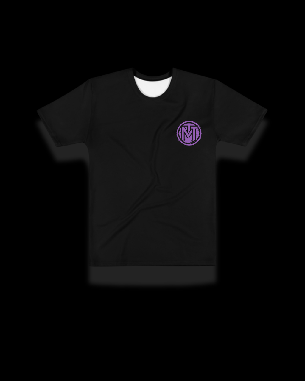 T-shirt No Risk No Story - Violet