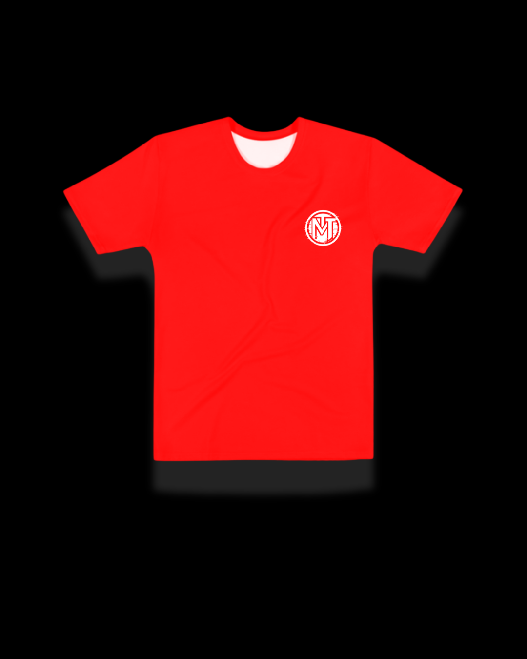 T-shirt No Risk No Story - Rouge & Blanc