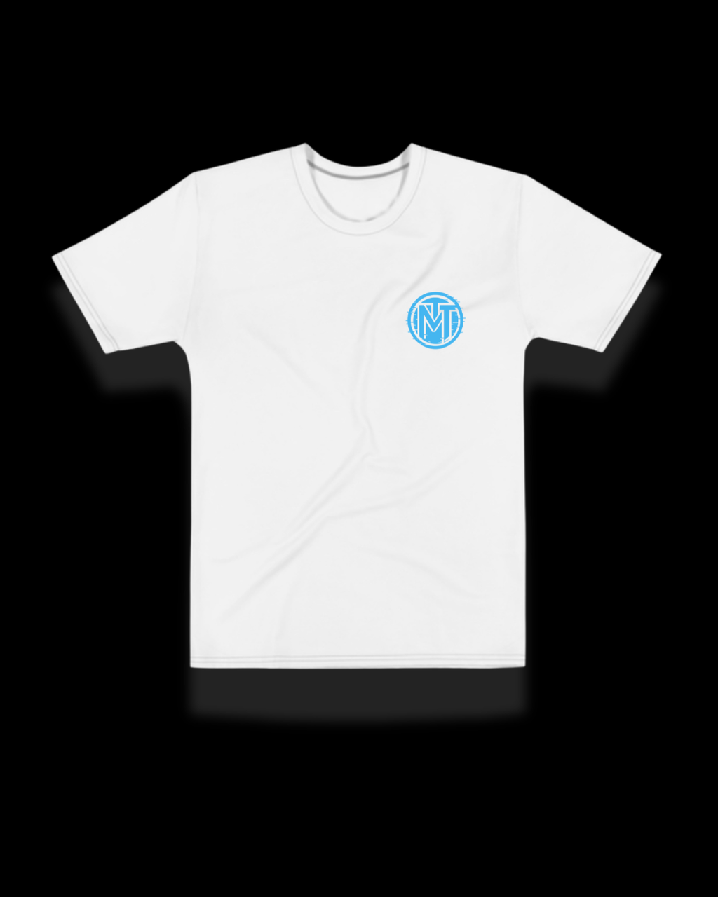 T-shirt No Risk No Story - Bleu