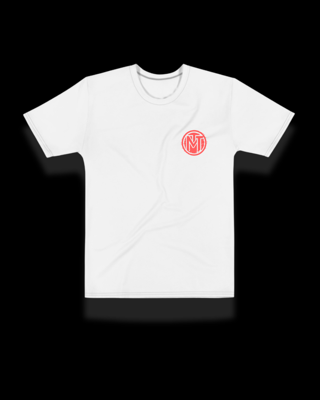 T-shirt No Risk No Story - Blanc & Rouge