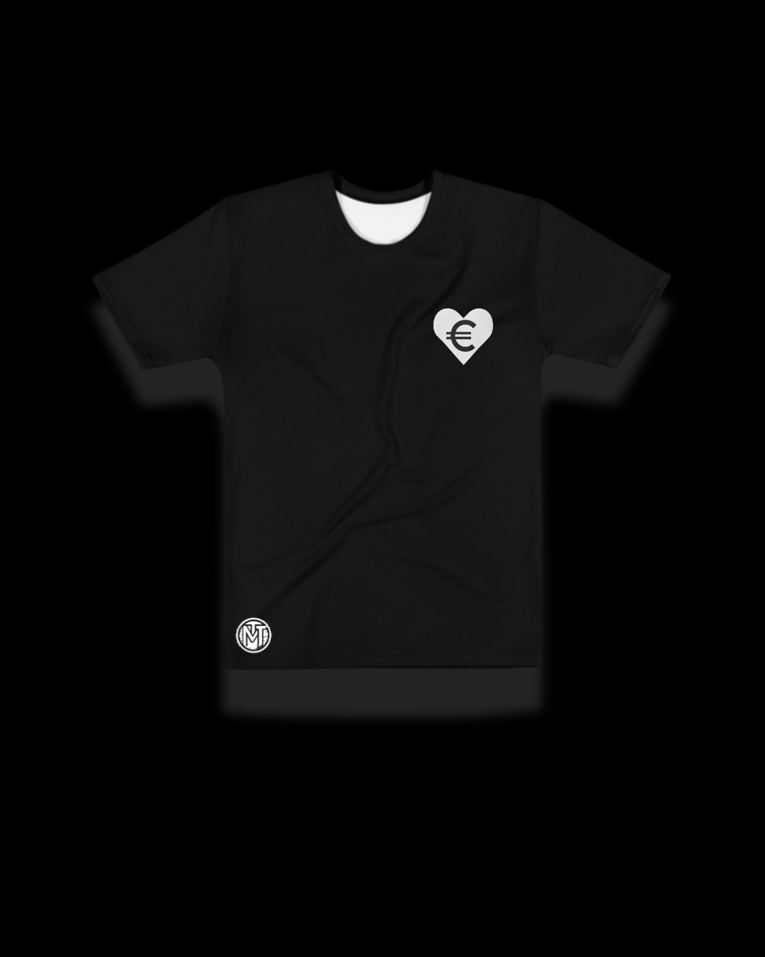 T-shirt Cœur € - Noir