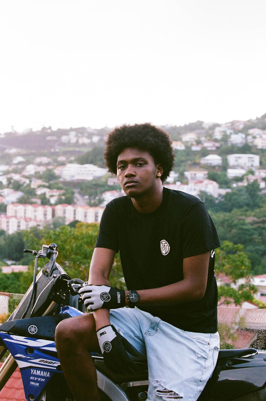 Gants MoneyTime - Noir & Blanc